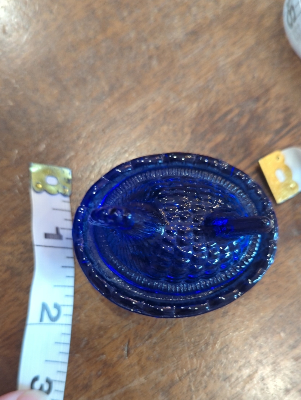 Vintage Cobalt Blue Hen - Picture 10 of 10